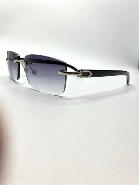 buy buffalo cartier glasses|authentic cartier buffalo horn glasses.